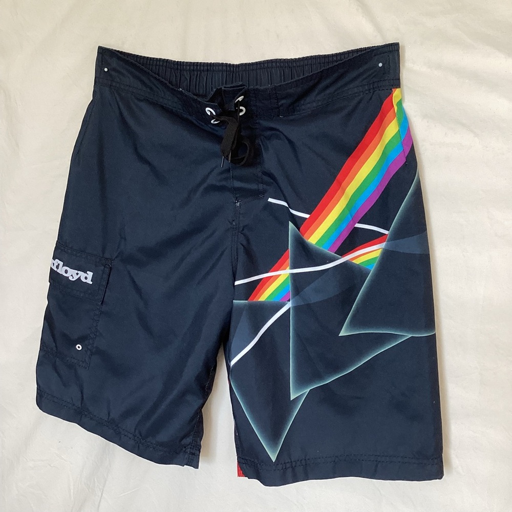 Pink Floyd dark side of the moon swim trunks - Picture 6 of 10